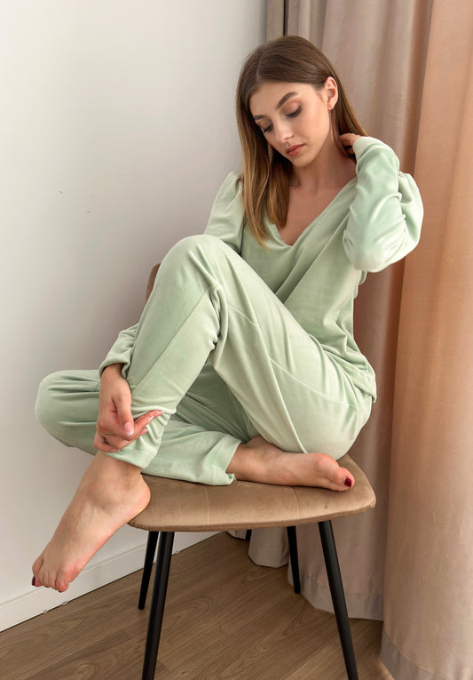 Pijama de catifea Carmi