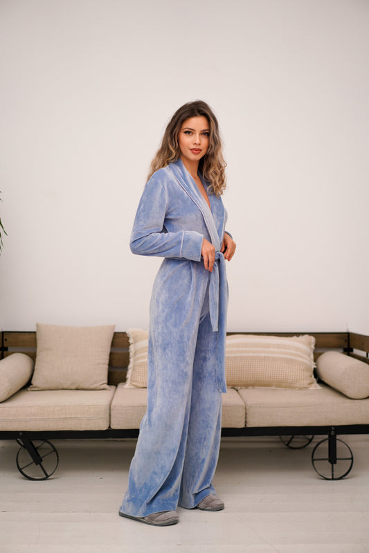 Salopetă de casă catifea supersoft Nadine