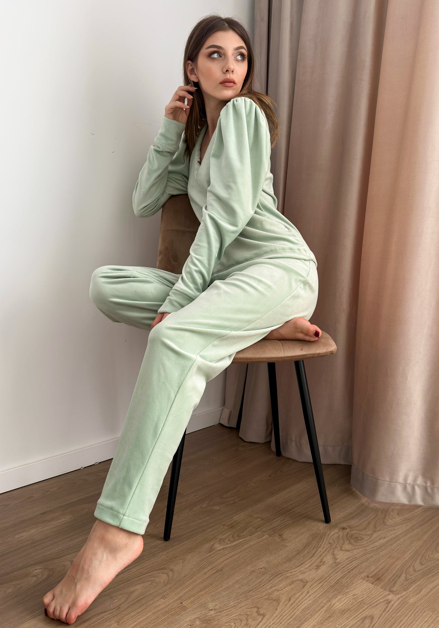 Pijama de catifea Carmi